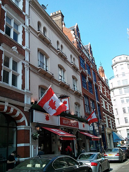 File:Maple Leaf, Maiden Lane, London - geograph.org.uk - 3546076.jpg