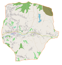 Mapa lokalizacyjna gminy Marklowice