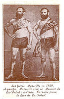 Les frères Marseille en 1869