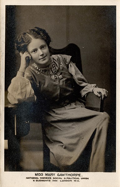 Miss Mary Gawthorpe (ca 1908)