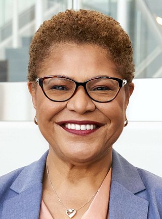 <span class="mw-page-title-main">Karen Bass</span> Mayor of Los Angeles since 2022 (born 1953)