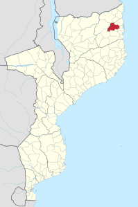 Distretto di Meluco – Localizzazione