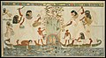 Image 54Menna and Family Hunting in the Marshes, Tomb of Menna, c. 1400 BC (from Ancient Egypt)