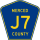 Маркер County Road J7