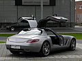 * Nomination Mercedes-Benz SLS AMG (C 197). -- M 93 22:13, 13 August 2011 (UTC) * Decline Poor composition with distracting background. These are just forecourt shots like reading Exchange & Mart. The car needs to be posed. --Colin 19:07, 14 August 2011 (UTC)