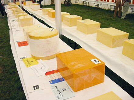 The cheese tent at the 2003 show MidSomerset Show 170803.jpg