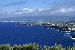 Miradouro da Vigia das Baleias, Capelas, Ponta Delgada, ilha de São Miguel, Açores