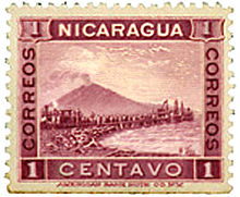 Momotombo 1900 Edition Stamp