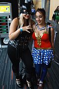 Montreal Comiccon 2016 - Catwoman and Wonder Woman (28281129435).jpg