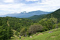 笠取山から見た国師岳