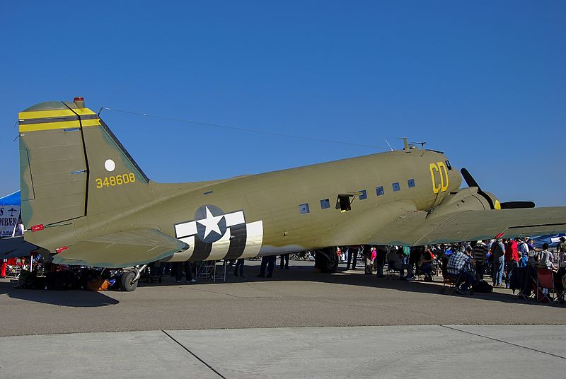 File:N47SJ 1943 Douglas DC3C-R C-N 43-48608 (Douglas C-47B) (10337775924).jpg