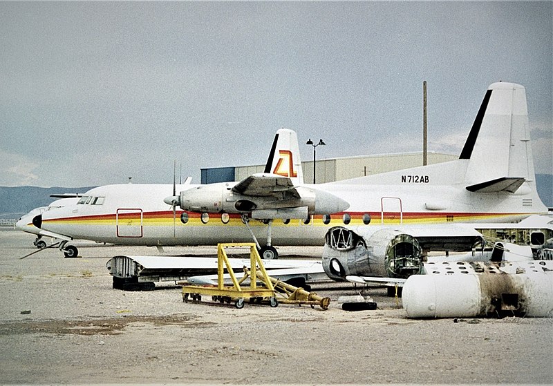 File:N712AB (cn 91) Fairchild F-27A Untitled (Air Cortez International). (5896732647).jpg