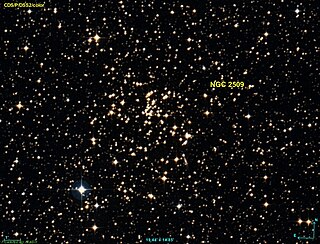 <span class="mw-page-title-main">NGC 2509</span> Open cluster in the constellation Puppis