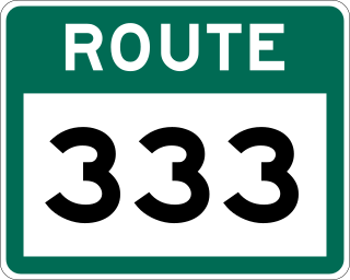 <span class="mw-page-title-main">Newfoundland and Labrador Route 333</span>
