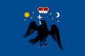 דגל השיט של נסיכות ולאכיה בתקופתו של קונסטנטין ברנקובאנו.