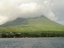 Nevis Peak, point culminant de l'île.