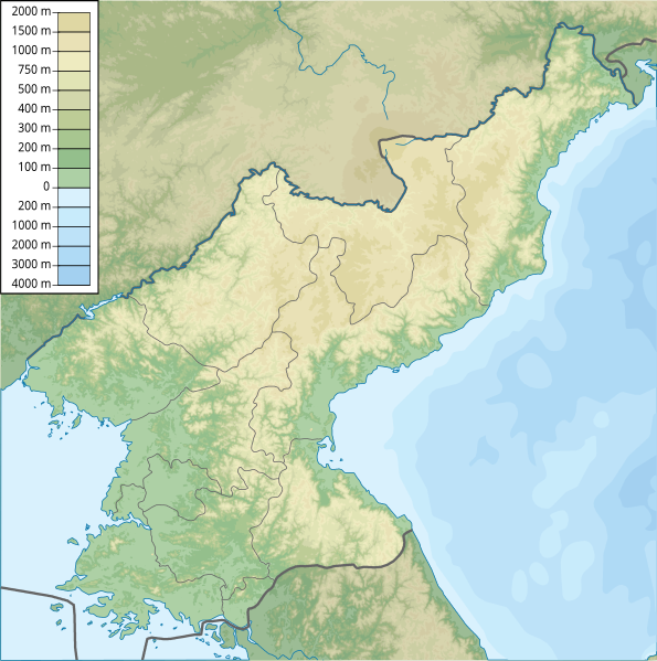 File:North Korea physical map2.svg