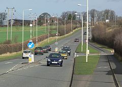 The A47 in Normandy Way, Hinckley North along the A47 Normandy Way, Hinckley - geograph.org.uk - 670003.jpg