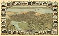 奧克蘭市早期地圖（約為大概1900年）