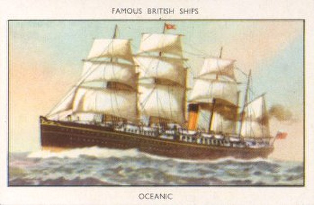 Oceanic of 1870, (3,707 GRT)