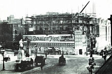 The Head Post Office under construction in 1890. Old Post Office Birmingham Construction.jpg