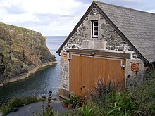 The former Church Cove Lifeboat Station in 2006. Old RNLI boathouse at Church Cove - geograph.org.uk - 229733.jpg