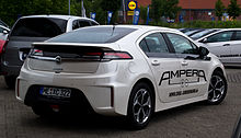 Opel Ampera ePionier Edition - Heckansicht, 9. Juli 2012, Heiligenhaus.jpg