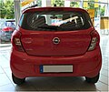 Opel KARL Heckansicht