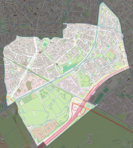 Kaart van Roodenburgerdistrict