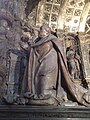 Beeld van Georges d'Amboise in het mausoleum van de kardinalen d'Amboise in de kathedraal van Rouen