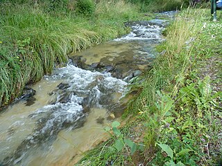 Orke River in Germany