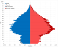 Other religion population pyramid in 2021 in London.svg