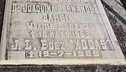 Cemiterio De San Francisco De Ourense: Historia, Persoeiros inhumados, Galería de imaxes
