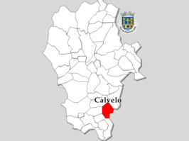 Kaart van Calvelo