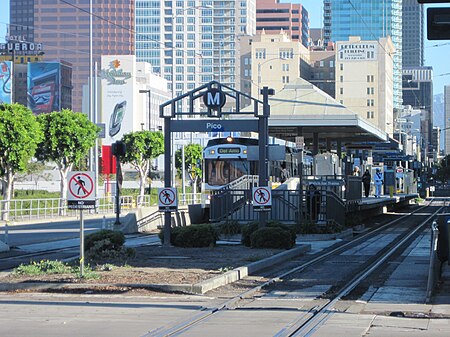 Pico Station LACMTA