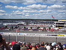 NASCAR racing at Pocono Raceway