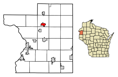 File:Polk County Wisconsin Incorporated and Unincorporated areas Luck Highlighted.svg