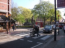 South End Green. The eastern end of Pond Street. Pond Street, Hampstead, London, England-22April2010.jpg