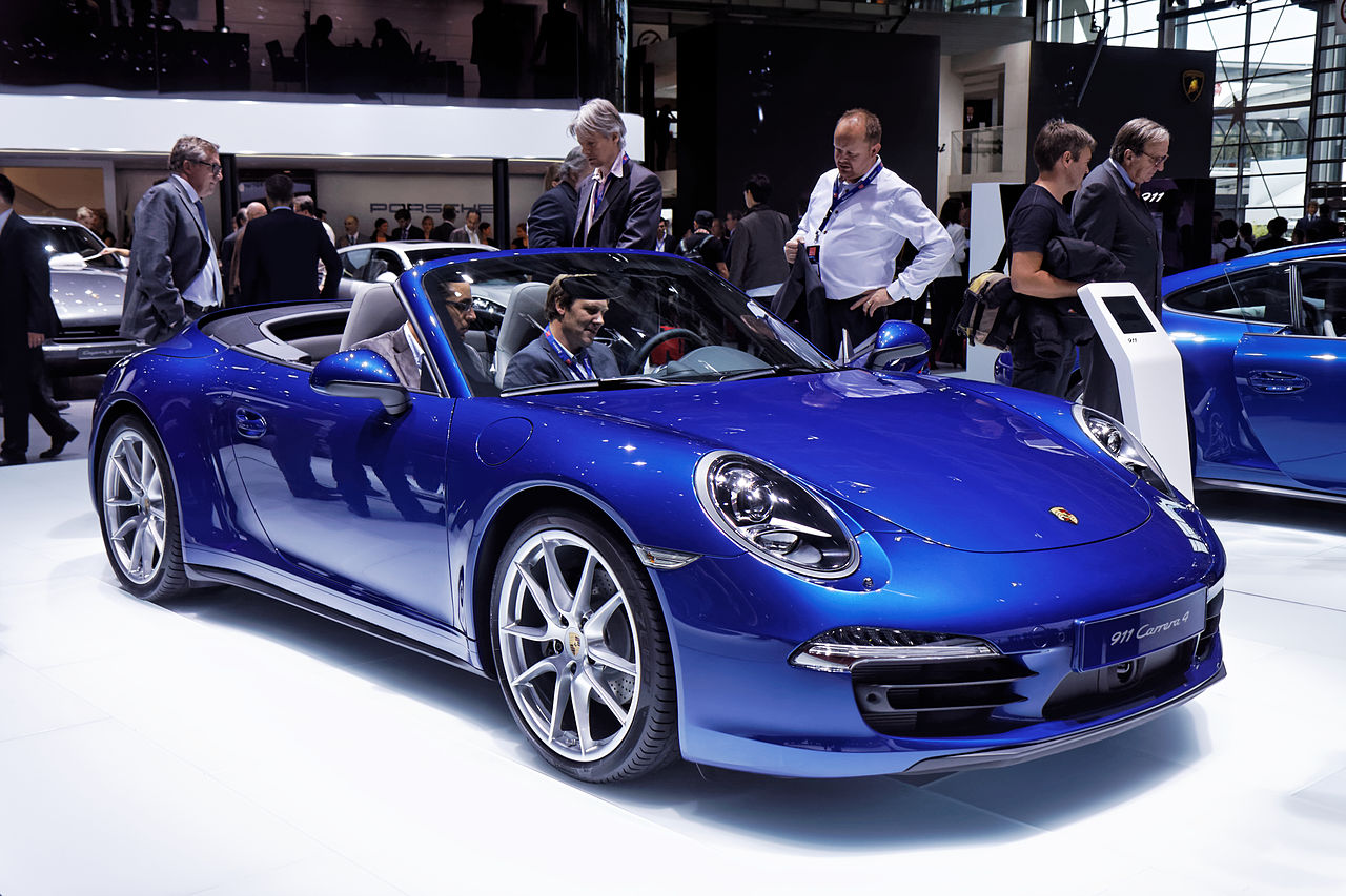 Image of Porsche - 911 Carrera 4 - Mondial de l'Automobile de Paris 2012 - 205