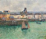 "Port of Dieppe" (c.1900)