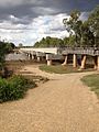 Post the major flooding, Murrumbidgee River still in flood.