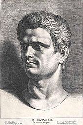Stich nach Rubens: Marcus Iunius Brutus (Quelle: Wikimedia)