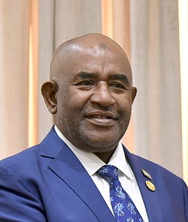 Azali Assoumani President of the Comoros
