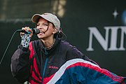 Deutsch: Nina Chuba beim Rocken am Brocken 2022 English: Nina Chuba at Rocken am Brocken 2022