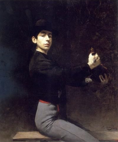 Self-portrait as a flamenco dancer, 1883