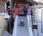 Deutsch: Vorletztes Saisonrennen im Rennrodel-Weltcup der Saison 2014/15 vom 19. bis 22. Februar 2015 in Altenberg/Erzgebirge. Tag 2: Nationencups. English: Luge world cup race season 2014/15 in Altenberg/Germany, 19th to 22nd Februar 2015. Day 2: Nations cup races.