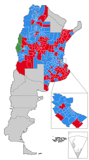 Výsledek de las Elecciones presidenciales de Argentina de 1946 (por departamento) .svg