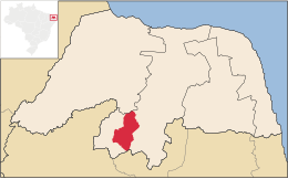 Caicó – Mappa