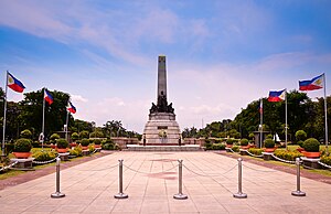 Rizal Monument in Luneta, Manila