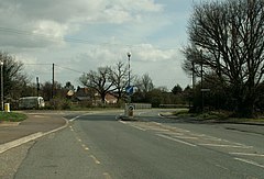 Road junction at Howe Green - geograph.org.uk - 751051.jpg